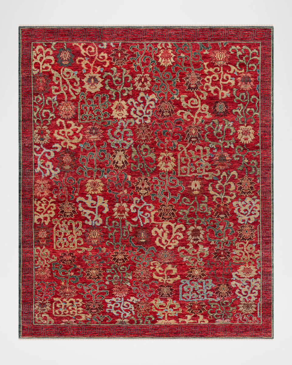 Sultanabad Hand-Knotted Rug, 10' x 14'